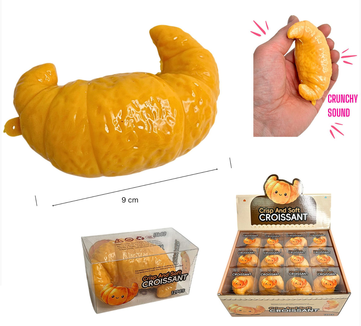 Crunchy Croissant Squishy 🥐✨