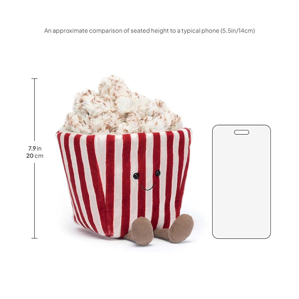 JellyCat Amusable Popcorn