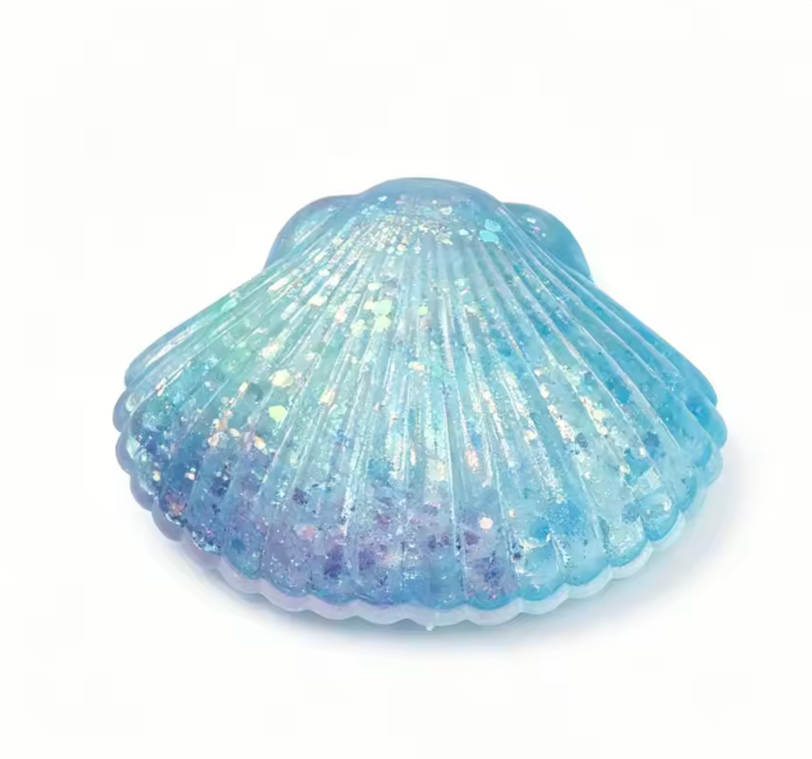 Glitter Sea Shell Squishy Slow rise