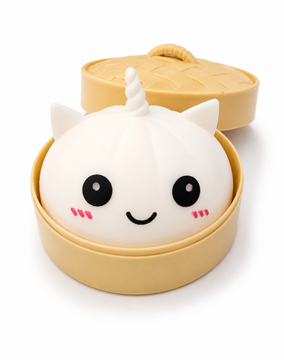 🌈 UV Colour-Changing Unicorn Dumpling Squishy