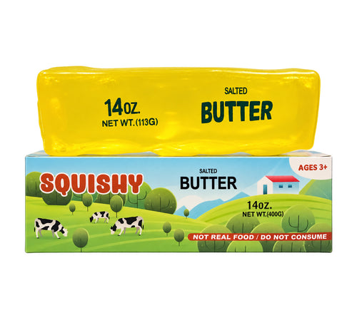 Coconut Oil Butter Stick Squishy – Mouldable Sensory Toy
