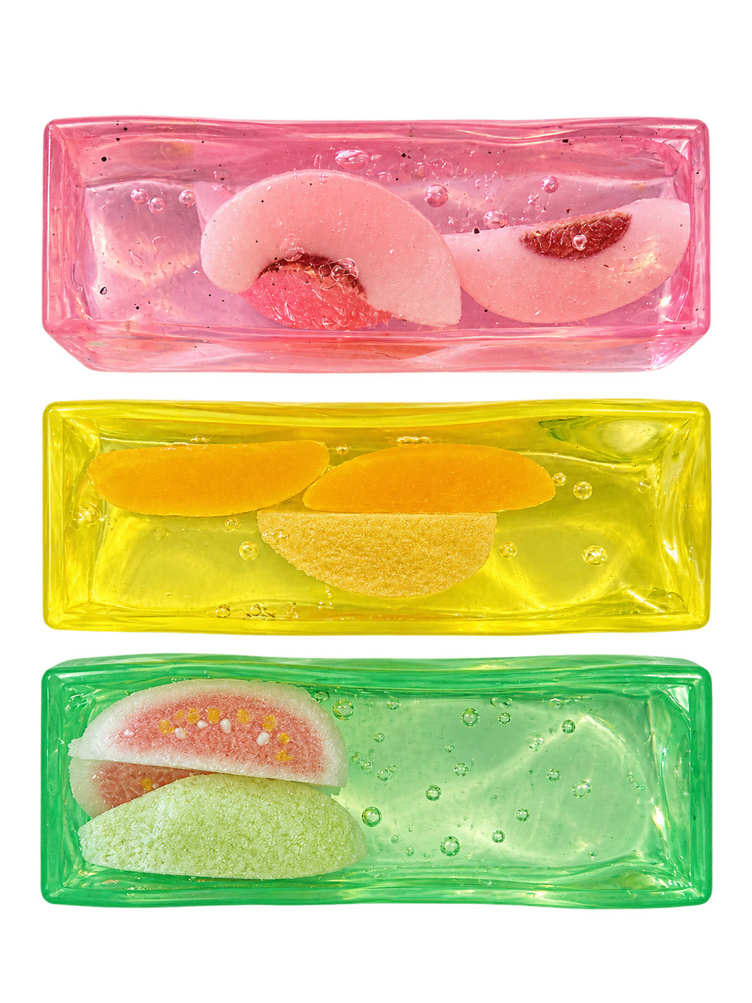 Coconut Oil Squishy Bar with Fruit Chunks