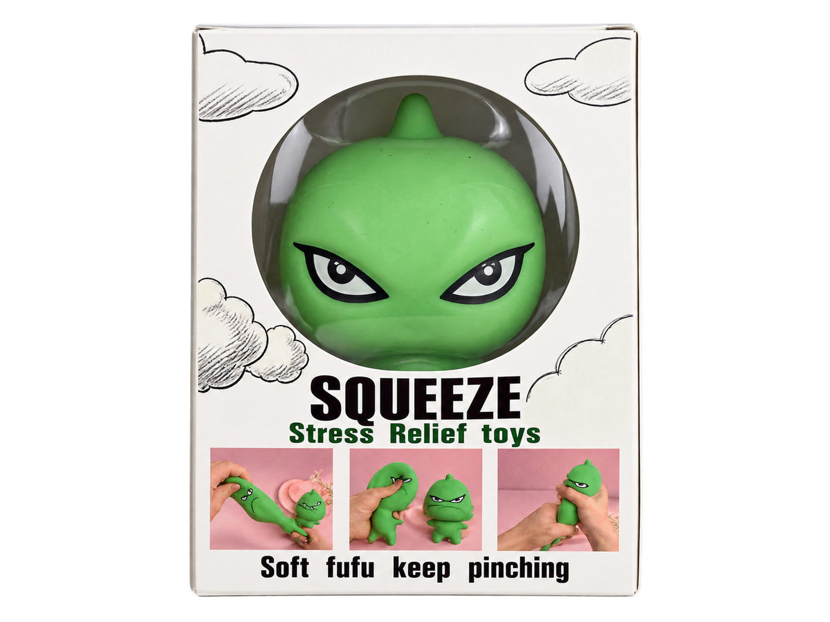 Crunchy Cucumber Man – Squishy Stress Relief Toy