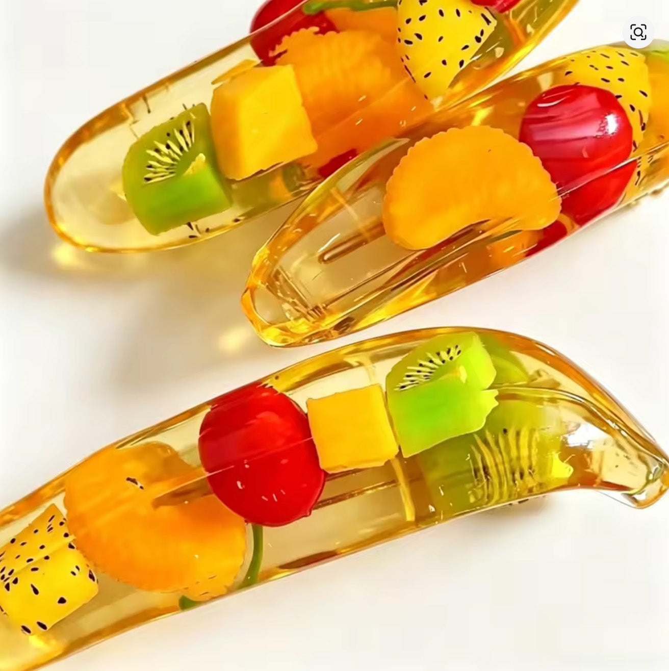 Jumbo Banana Fruit Jelly Squishy