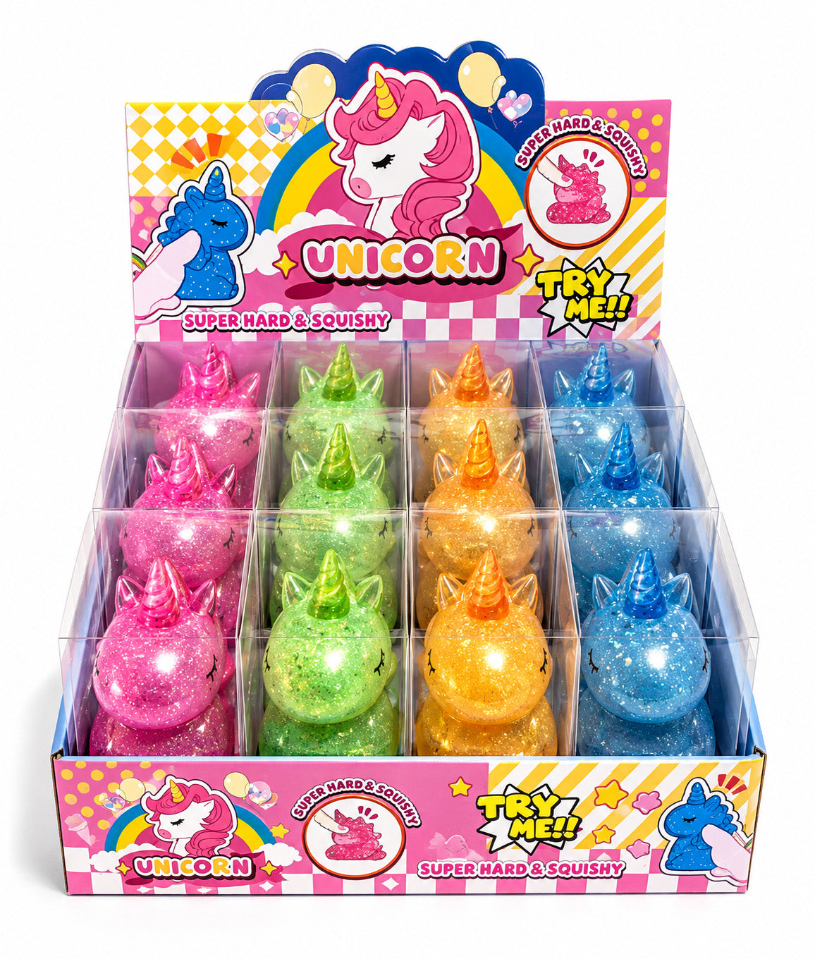 Squishy Glitter Unicorn