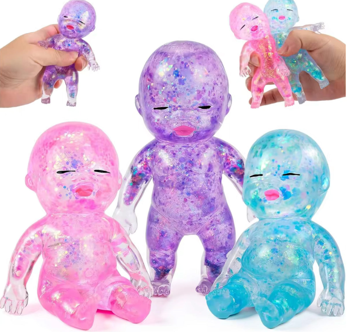 Baby Glitter Squishy