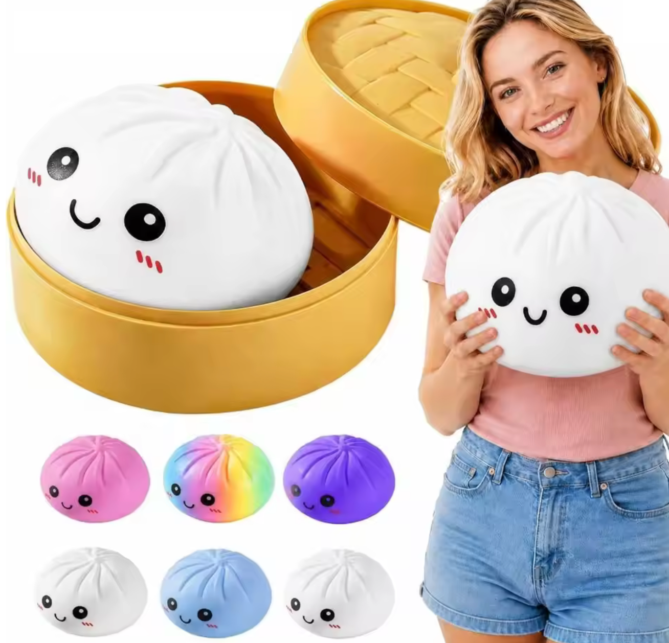 Jumbo Viral Dumpling Squishy