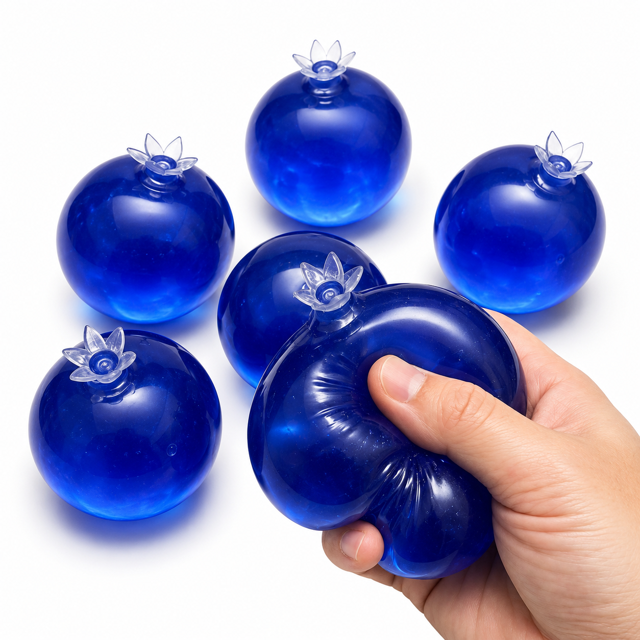 Giant Mouldable Blueberry Squishy Toy