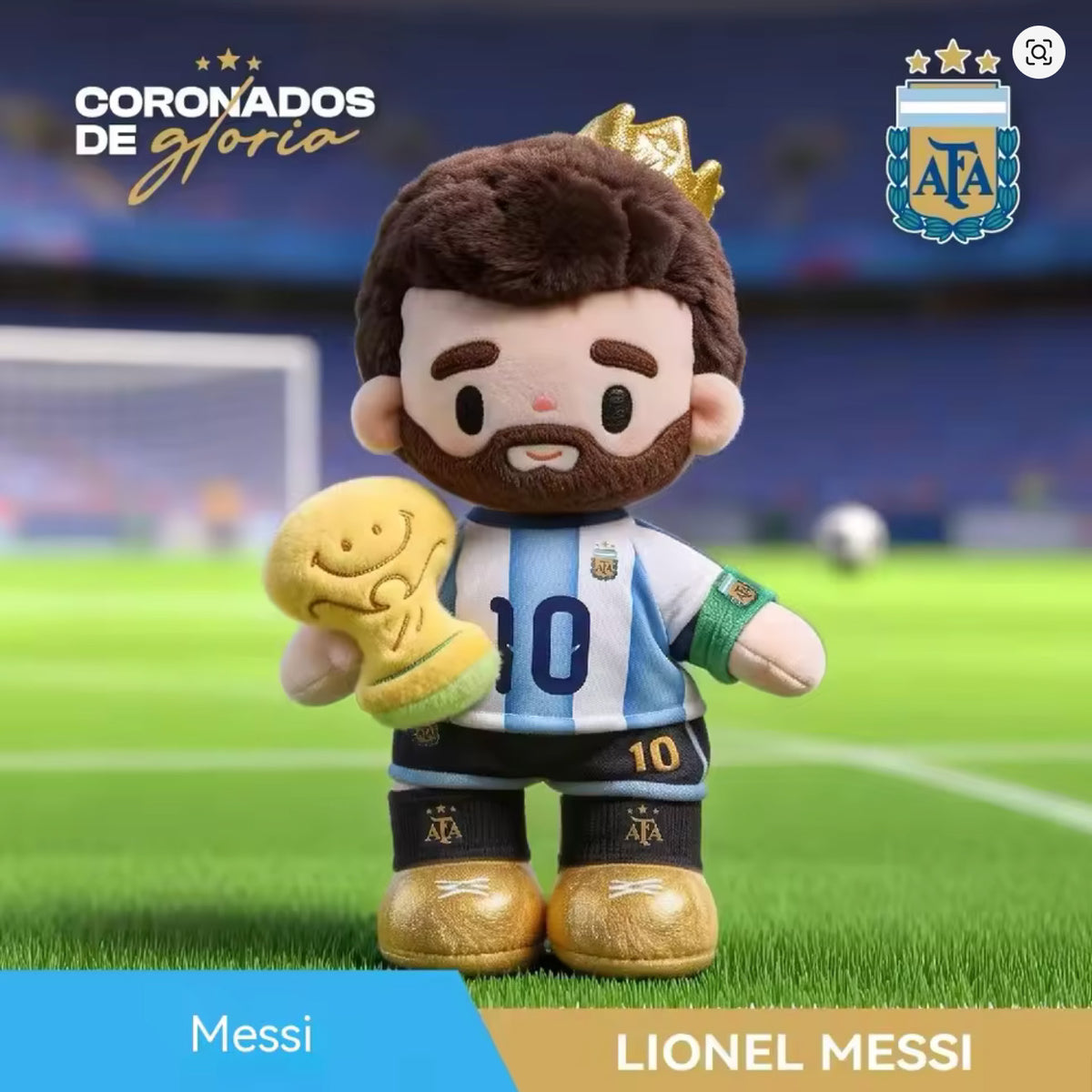 Messi Plush Doll – 35cm