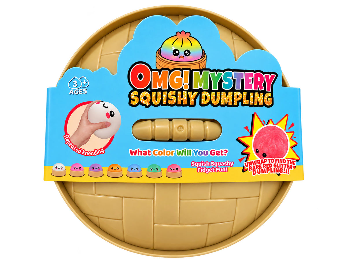 Mega Mystery Dumpling Squishy Sensory Toy – 18cm