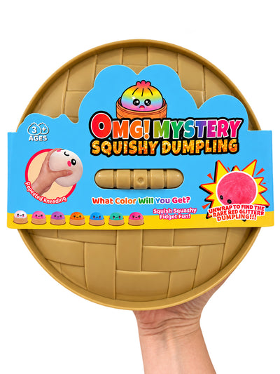 Mega Mystery Dumpling Squishy Sensory Toy – 18cm
