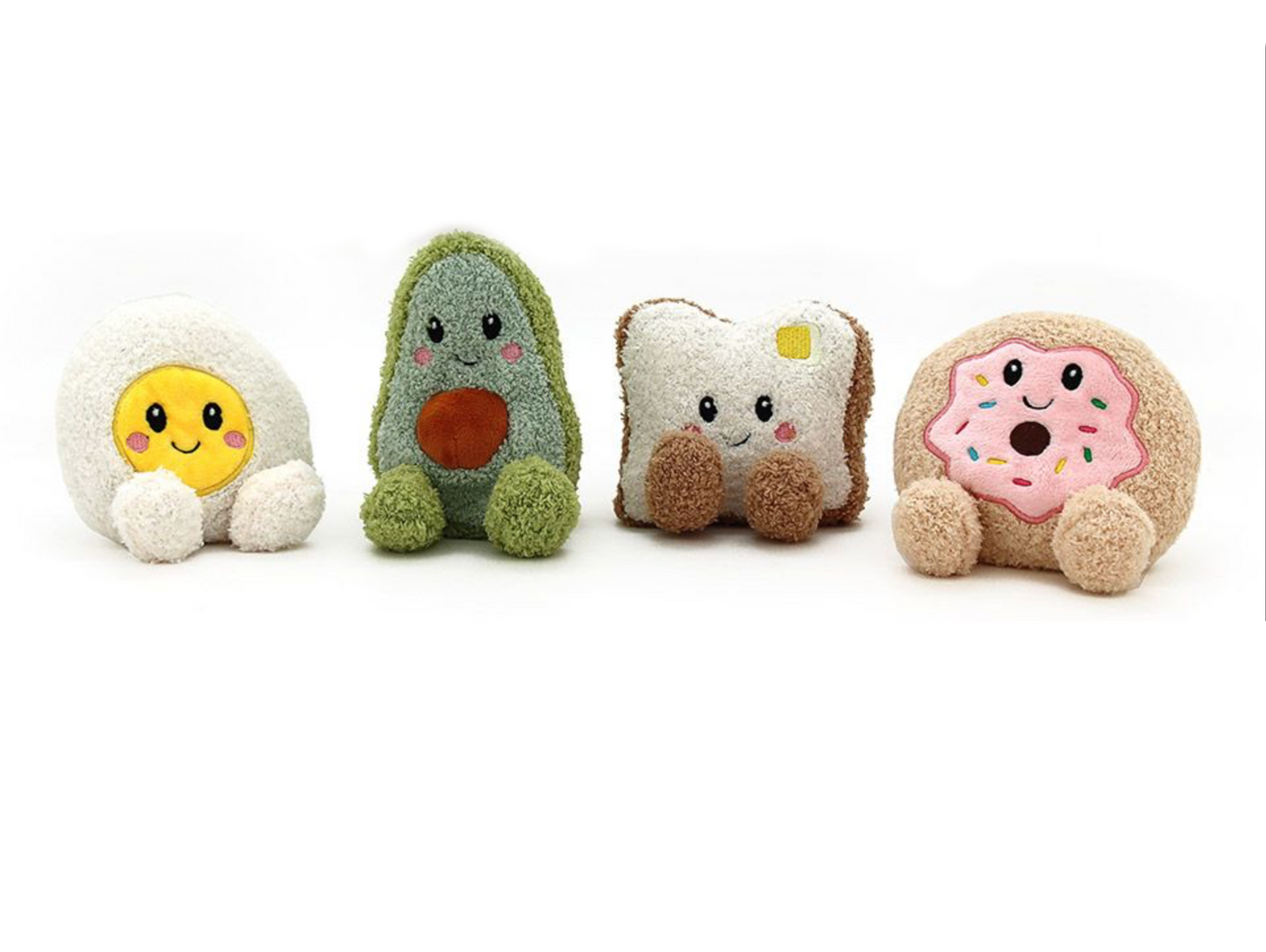 Plush Food Cuddle Dolls