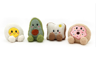Plush Food Cuddle Dolls