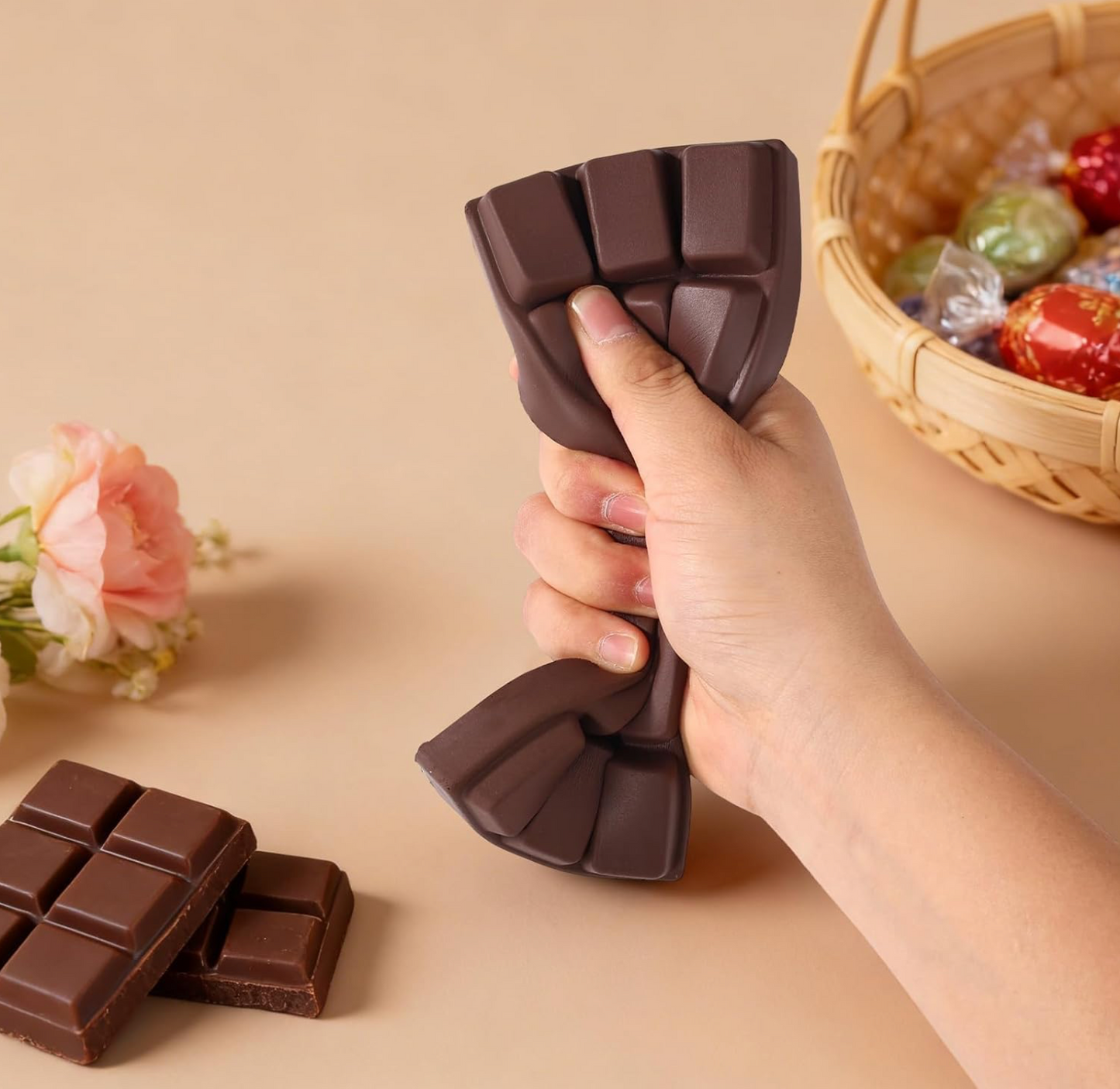 Squishy chocolate