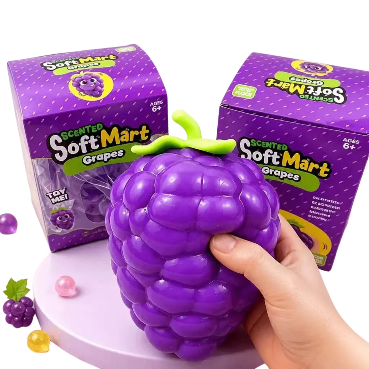 Jumbo Grape Squishy