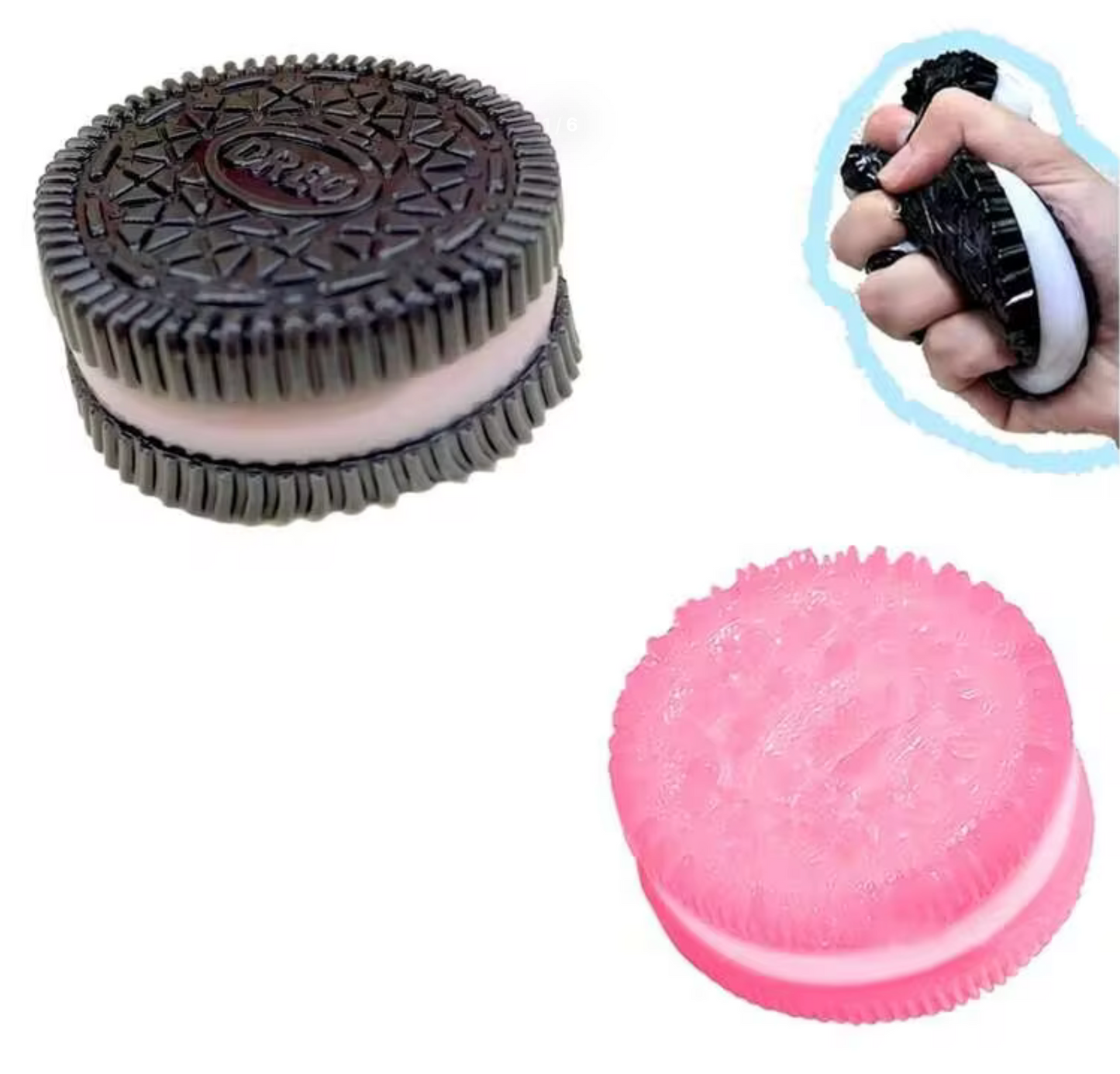 Oreo Cream Sandwich Squishy