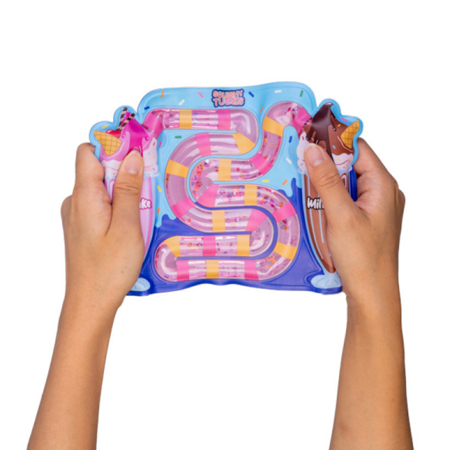 Drink squishy tube sensory fidget