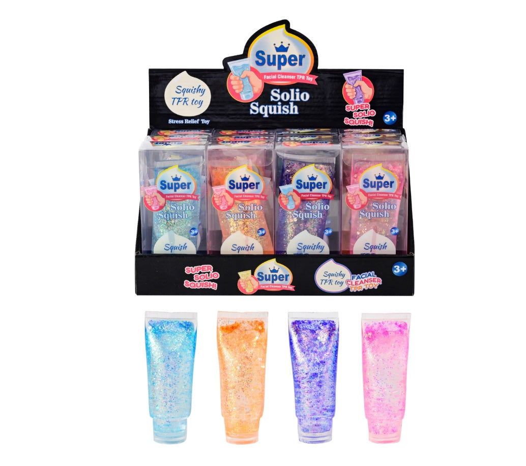 Squishy Maltose Glitter Cleansing Tubes