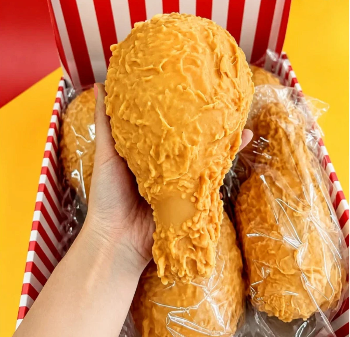 Squishy Jumbo Fried Chicken Leg