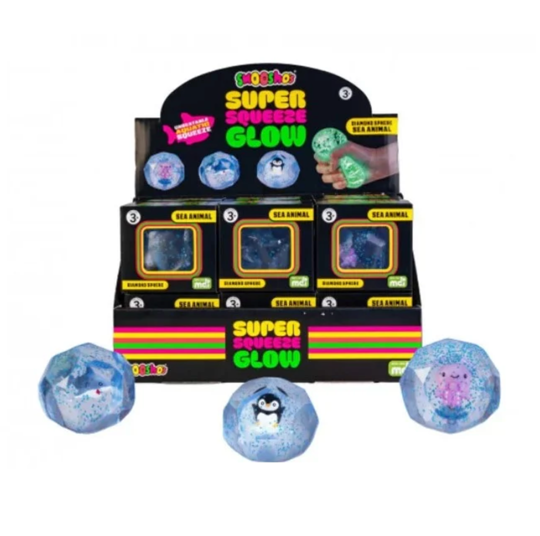 Smooshos  Glow-in-the-Dark Sea animal Diamond Sphere