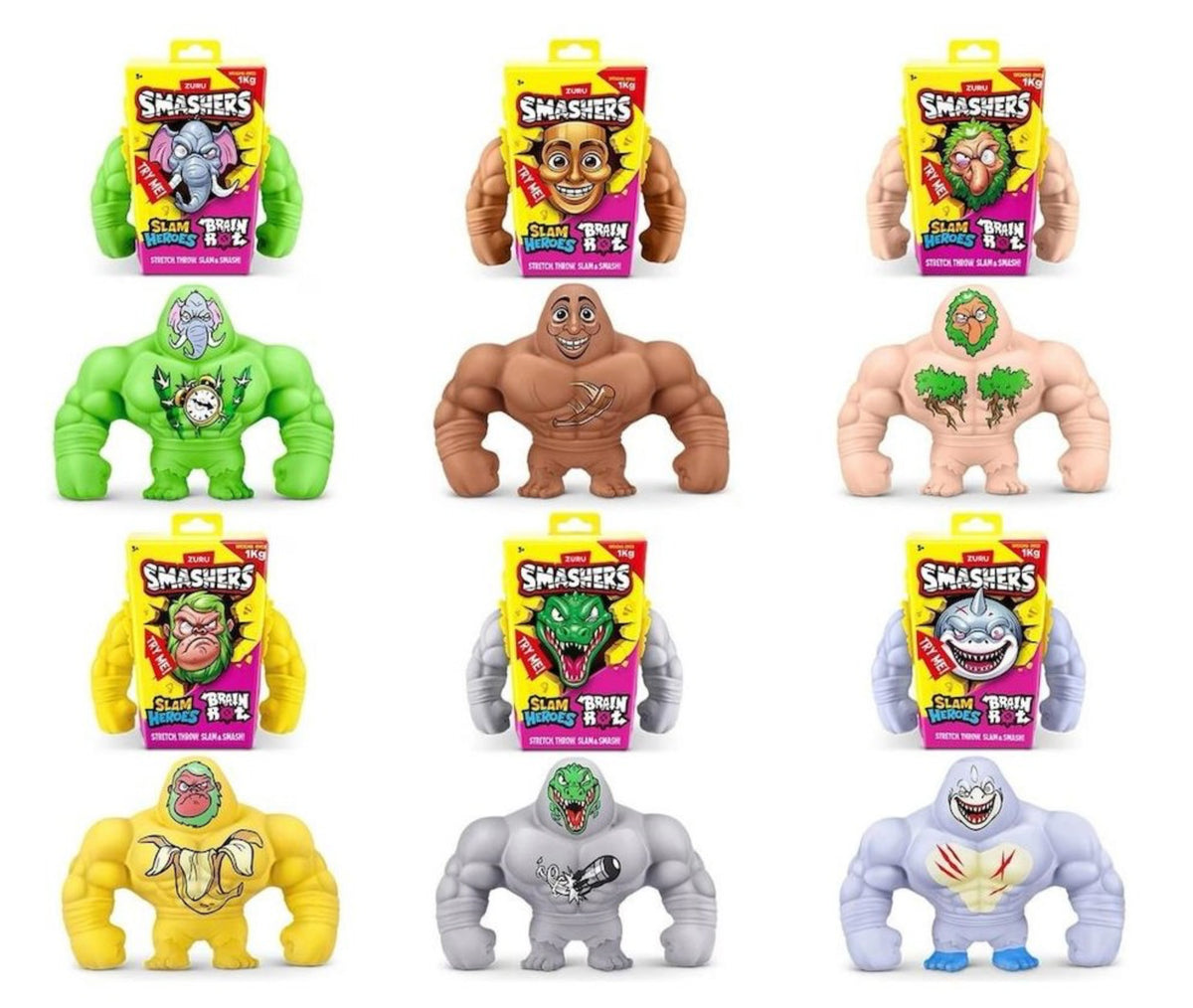 ZURU Smashers Slam Heroes - Brainrot