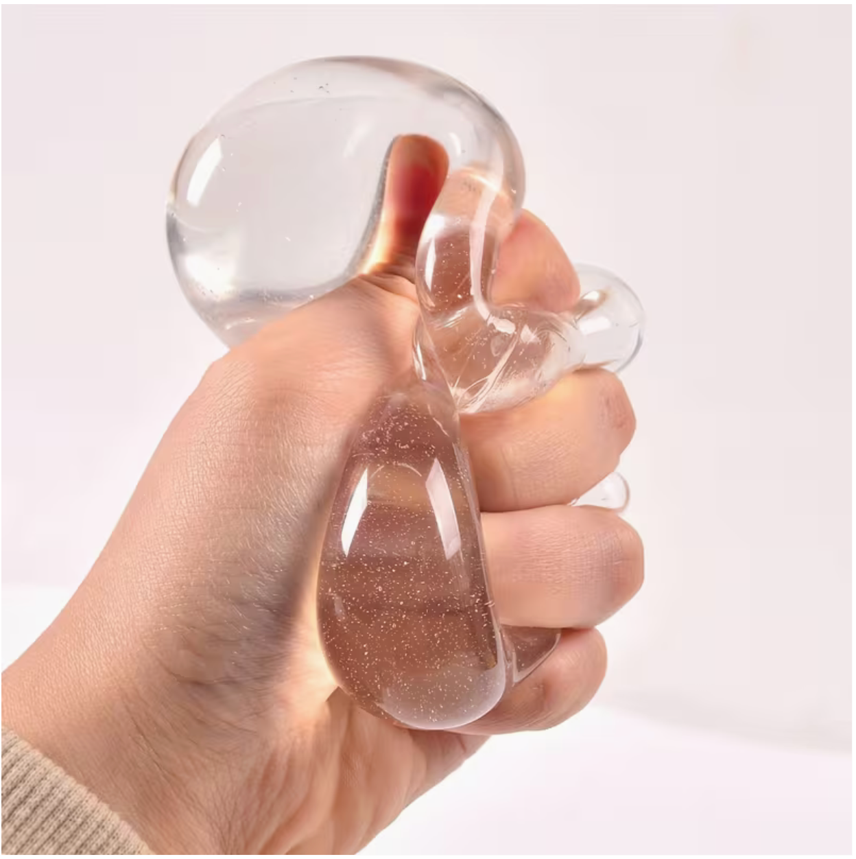 Viral Hand Made Coconut Oil Squishy Stress Ball