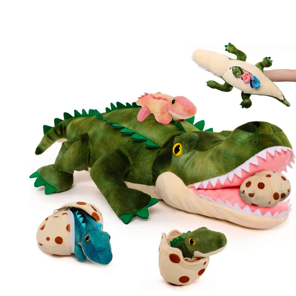 Crocodile Plush Family