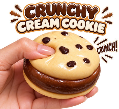 Crunchy Cream Cookie Squishy 🍪