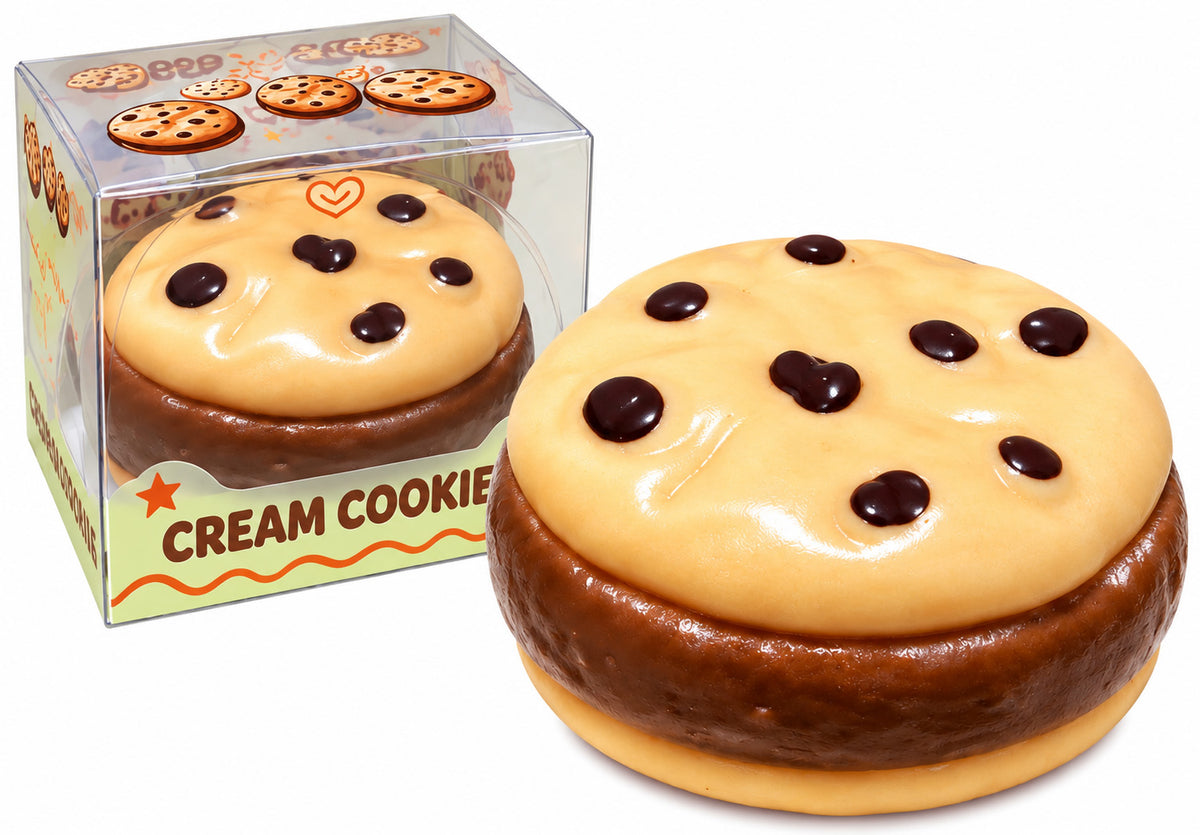 Crunchy Cream Cookie Squishy 🍪