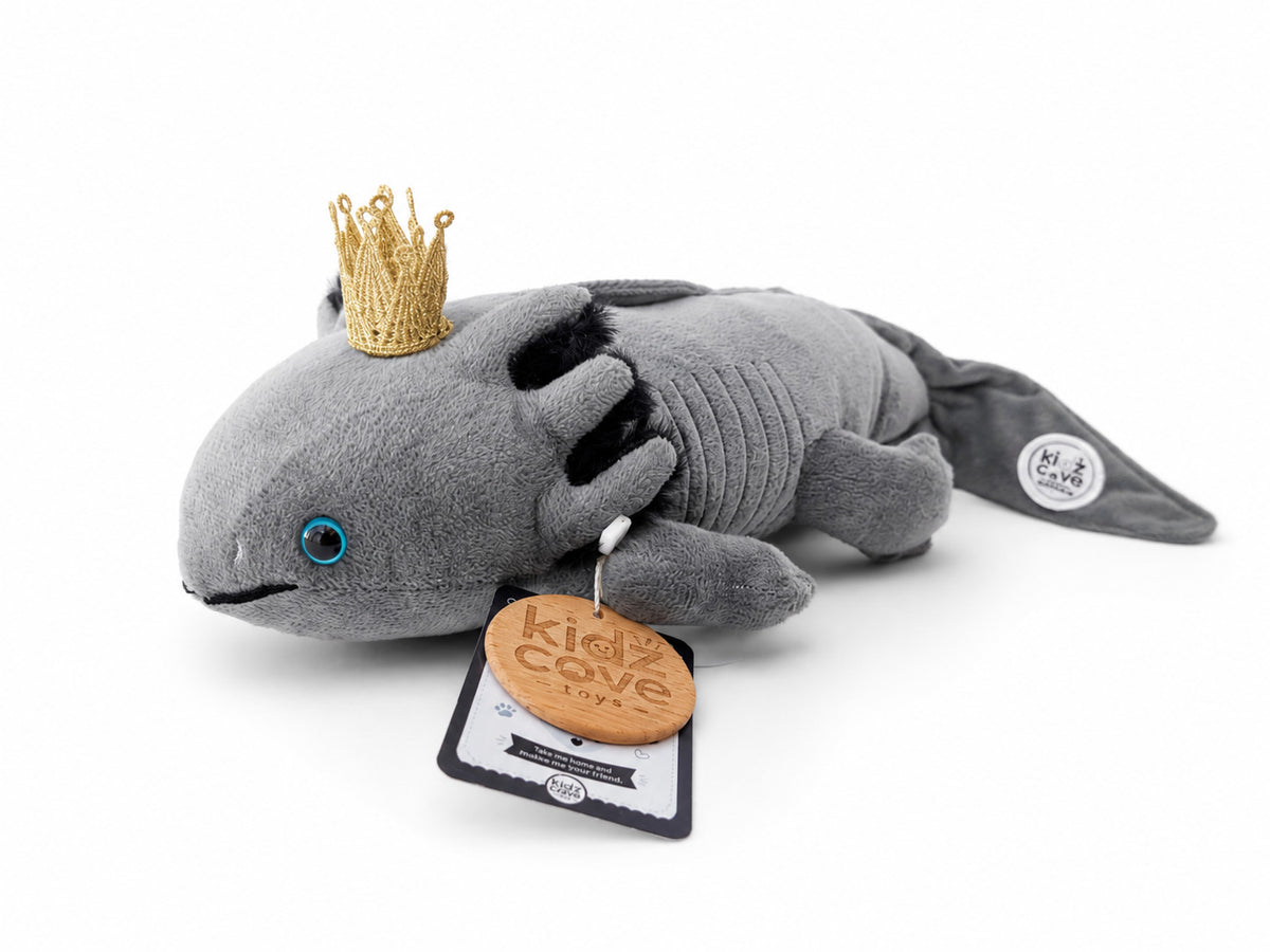 👑 Kidz Cove Adopt a Pet – Royal Axolotl Plush Gift Set