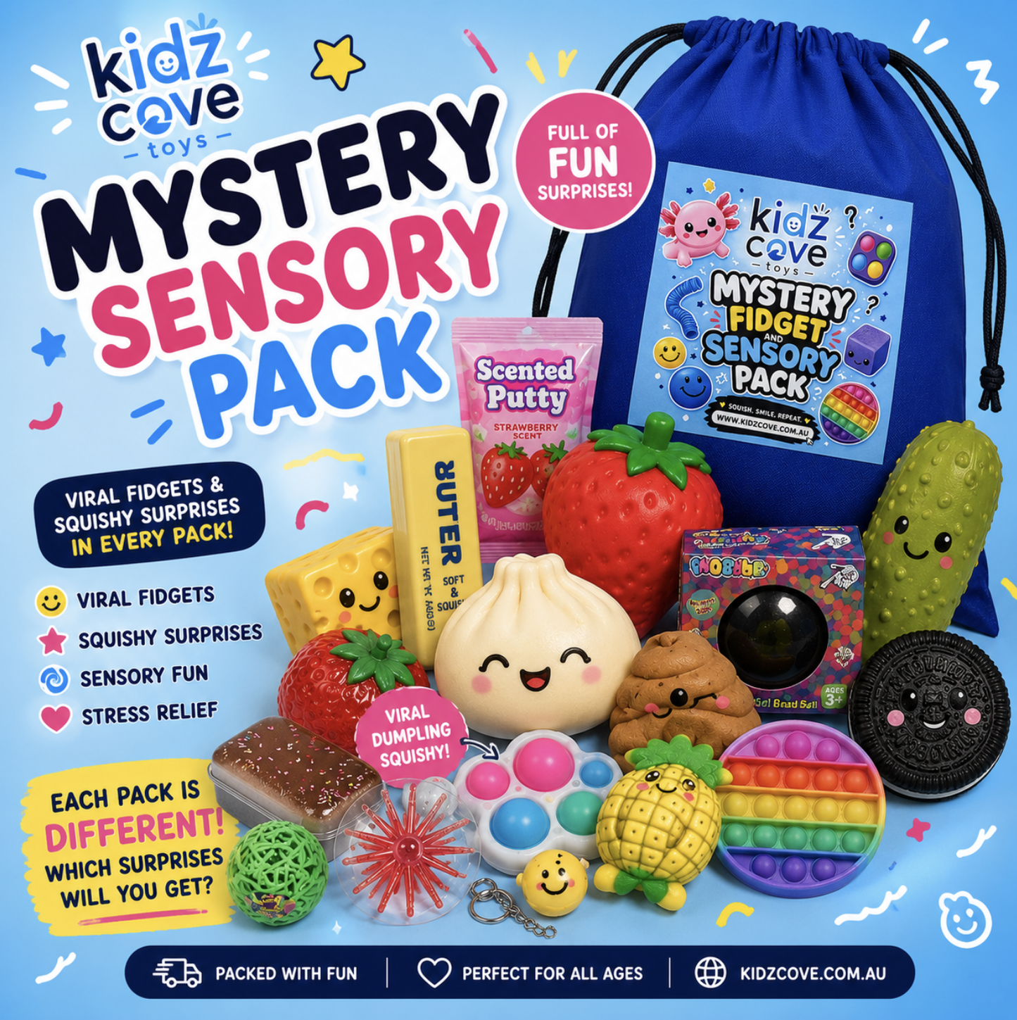 $30 MYSTERY SENSORY & FIDGET PACK