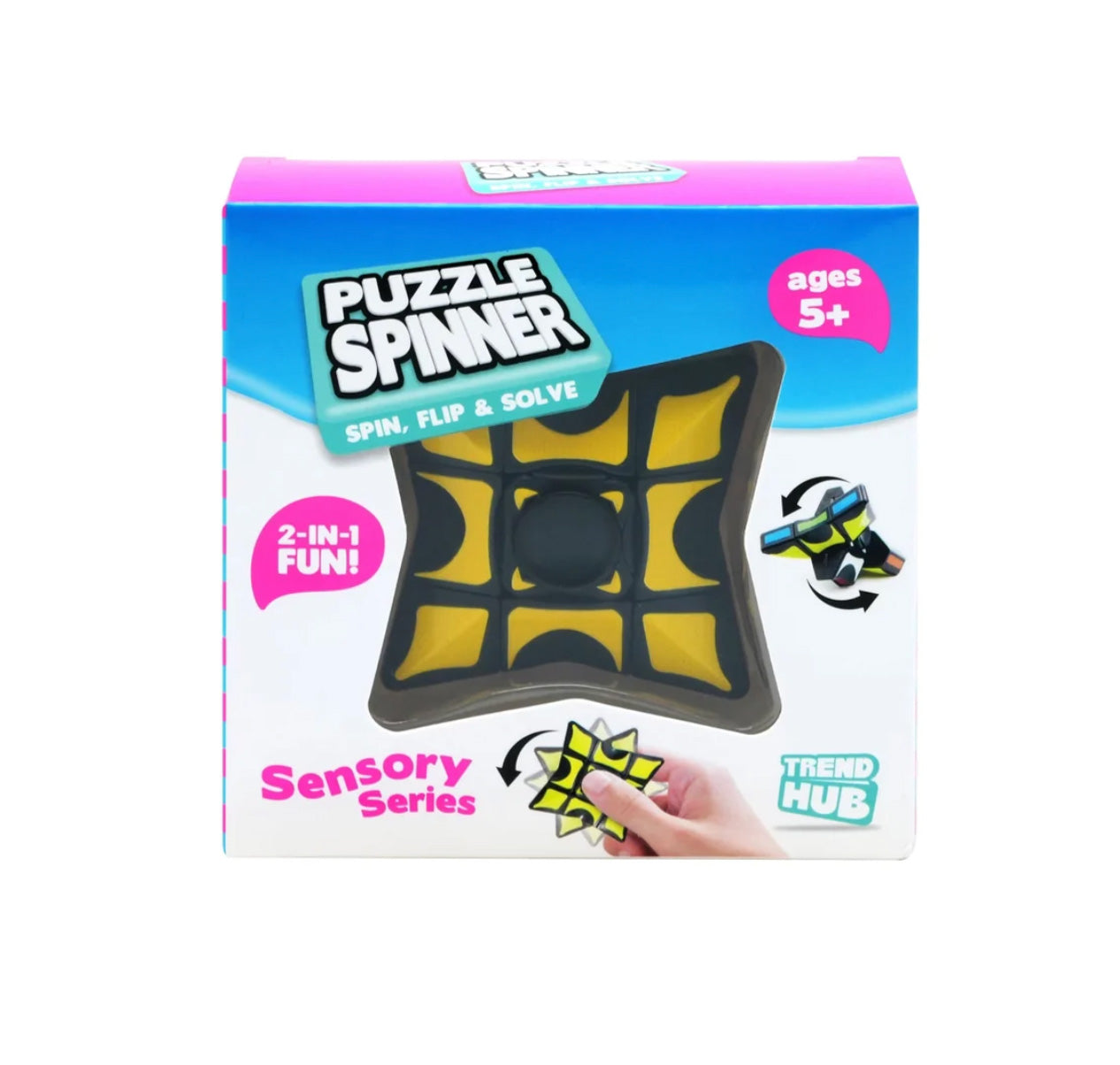 Puzzler Spinner – Spin, Flip &amp; Solve!