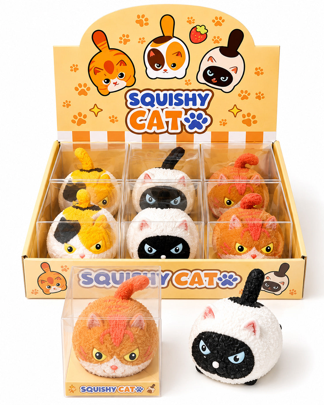 Squishy Cats – Assorted 🐱