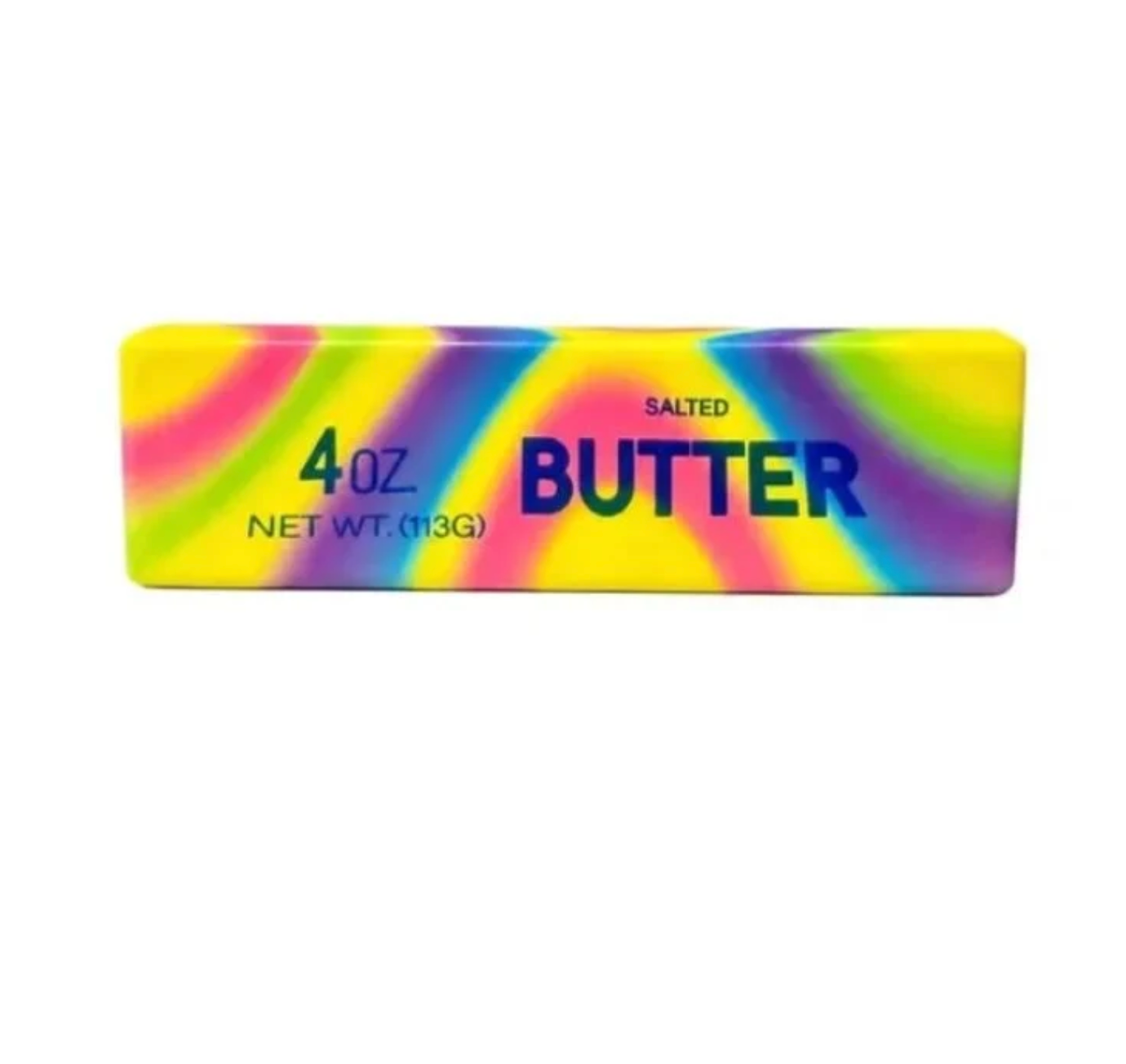 Tye Dye Rainbow Butter Squishy